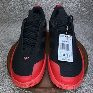 Adidas Men's Subzone Basketball Sneakers Red Black IH8555 size Men 10.5 / W 11.5